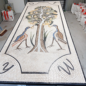 Table en pierre de jardin