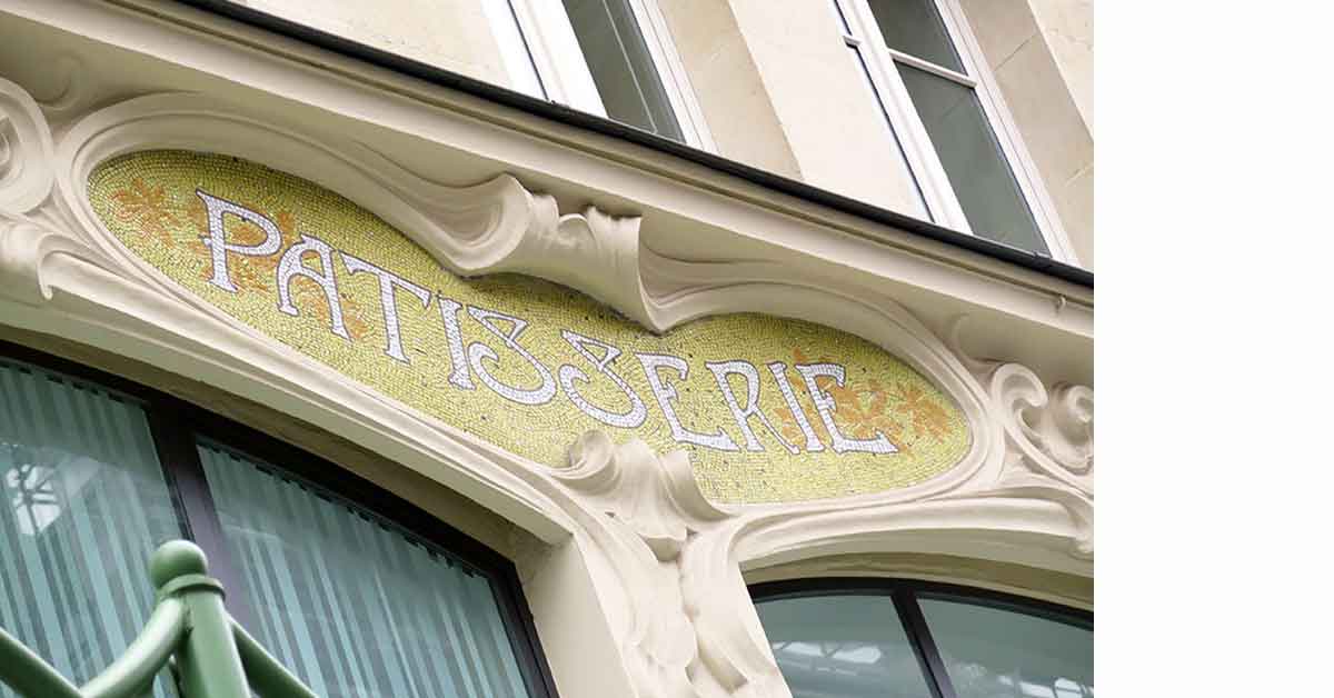 Mosaique de style Art-Nouveau