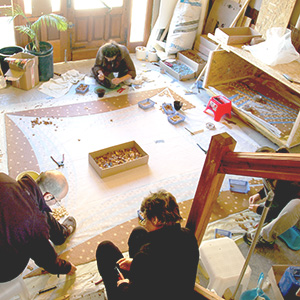 Reconstitution de mosaique Art Déco