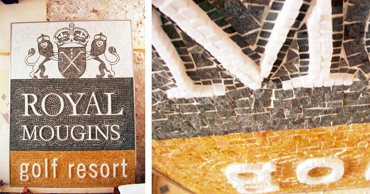 Enseigne du Golf Royal Mougins