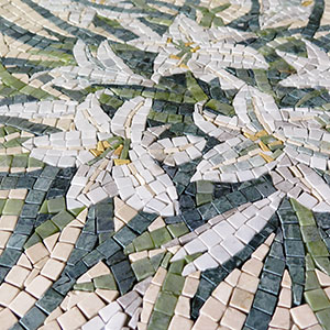 table de mosaique pour jardin