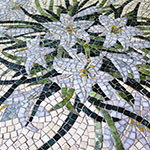 table en mosaique pour jardin