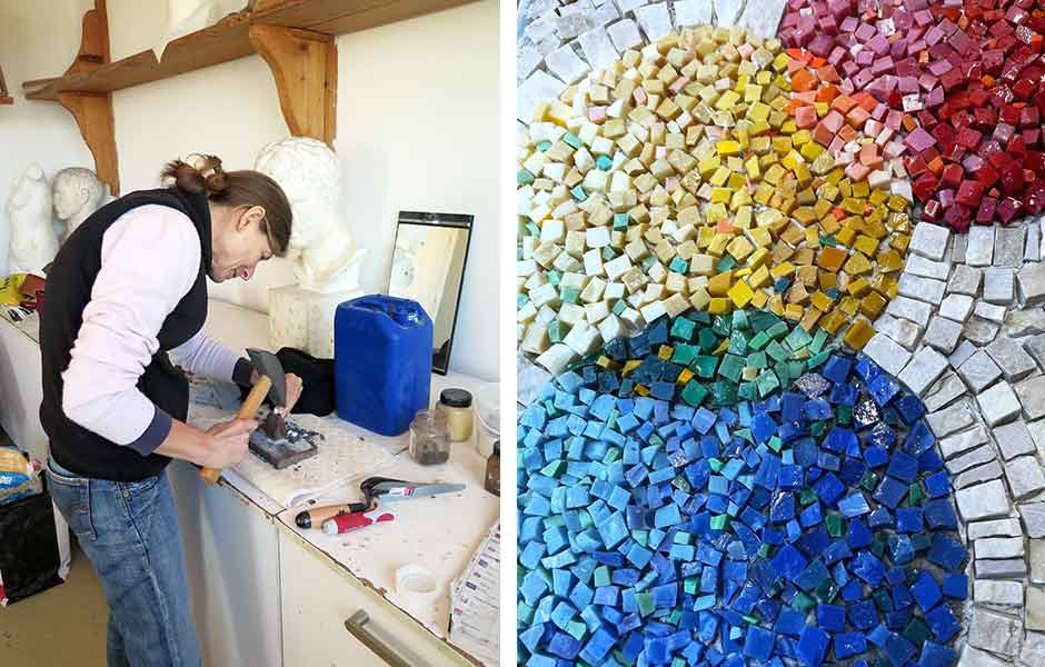 Comment faire de la Mosaïque avec la Méthode Directe