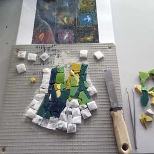stage de mosaique moderne