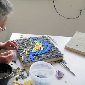 stage de mosaique contemporaine