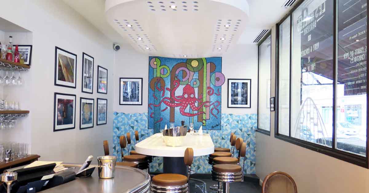 Mosaique de style art déco