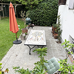 Table en pierre de jardin