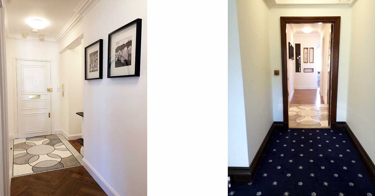 Seuil d'entrée d'appartement