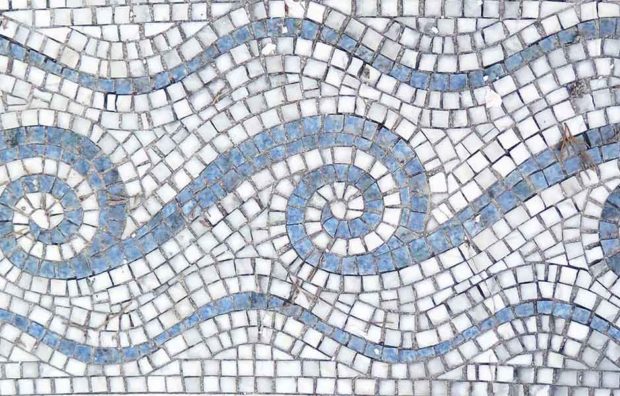 stage de mosaique sur filet