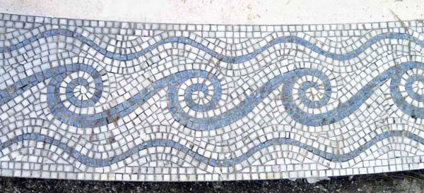 stage de mosaique sur filet