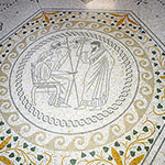 mosaique antique à la Villa Kerylos